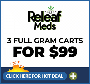 Releaf Meds - 3 Carts for $99 Top Deal