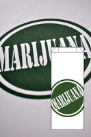 Dispensary Bag Dark Marijuana image