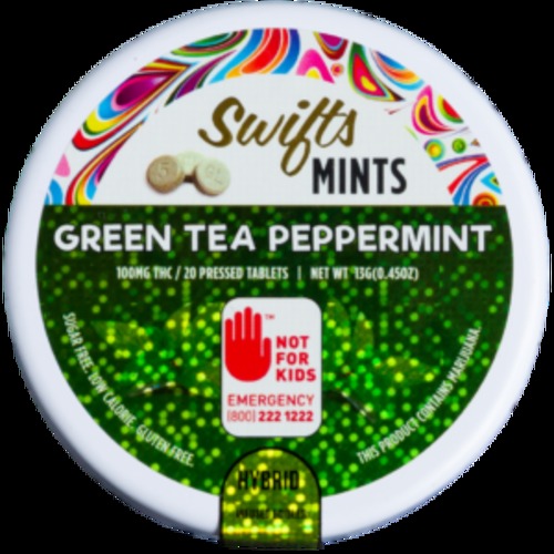 Green Tea & Peppermint Mints image