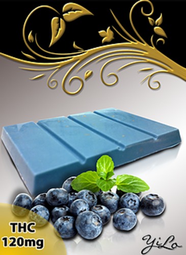 Blueberry White Chocolate Bar image