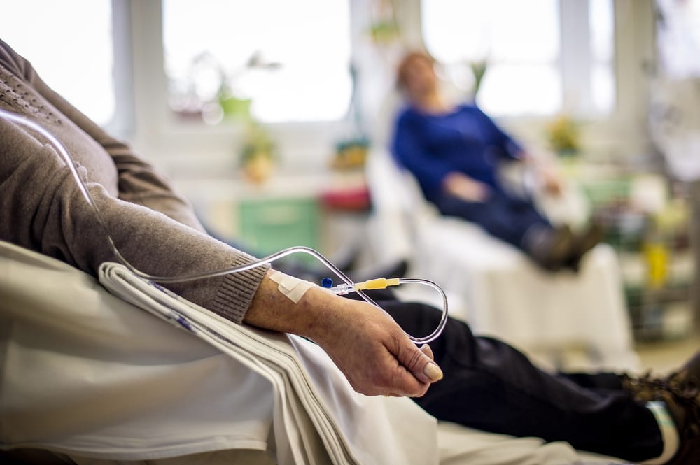 patient undergoing chemotherapy that could be helped even more with the addition of CBD