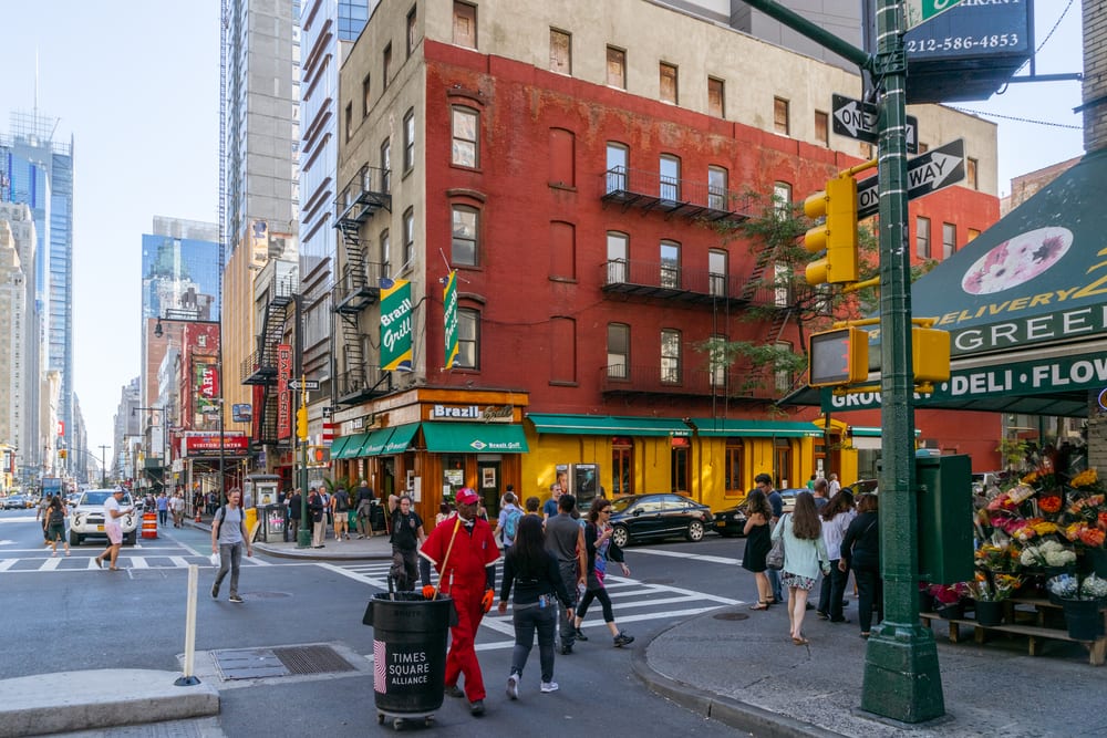 bodega on streets of new york city, new york