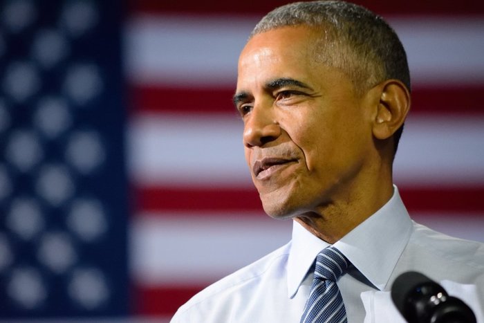 barack obama smiling