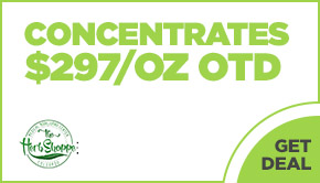 CONCENTRATES $297/OZ OTD