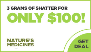 3 Grams of Shatter for only $100!