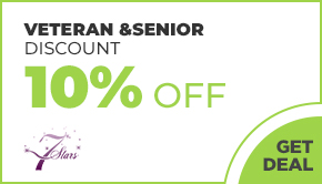 Verteran & Senior Discount 10% Off