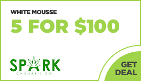 Spark White Mousse 5 for $100