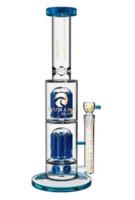 Tsunami Button Double 8 Arms Tree Perc (15 inch) image