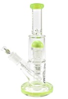 Medicali Slime Straight Tube - 8 Tree Perc (10 inch) image