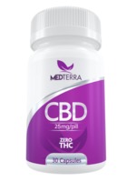 Medterra CBD Gel Capsules - 30 count - 25/50 MG image