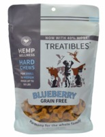 Treatibles - Hemp Chews Dogs 4MG - Blueberry/Pumpkin/Turkey image