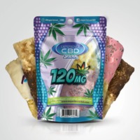 Dipped Rice Krispy (120mg CBD) image