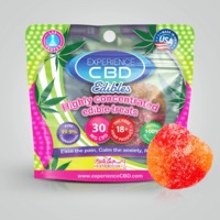 CBD Sour Peach Gummies (30mg CBD) image