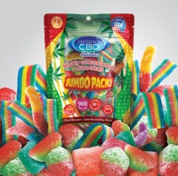 30 pk. Assorted Gummies 900mg CBD JUMBO image