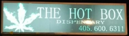 The Hot Box Dispensary logo