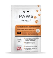 PAWS EFFECT LARGE DOG BAKED SWEET POTATO AND CARROT BISCUITS image
