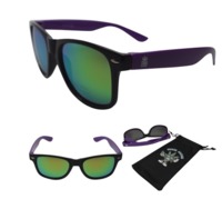 Stoner Shades Black frames, purple temple image