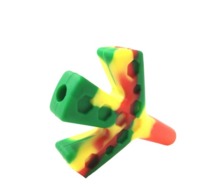 Rasta Silicone Trident Cone Holder image