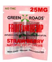 CBD Strawberry Fruit & Hemp - 25 MG image