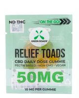 CBD Relief Toads OTG - 50 MG  image