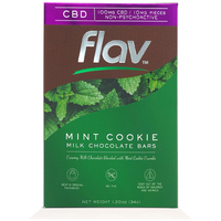 MINT COOKIE CBD CHOCOLATE BAR - 100mg image