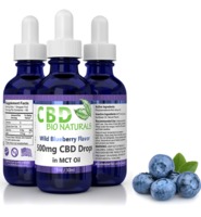 Wild Blueberry 500mg CBD in MCT Oil image