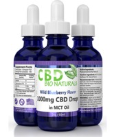 Wild Blueberry 1000mg CBD in MCT Oil image