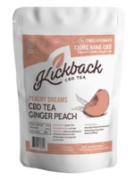 Kickback Peachy Dreams Tea, 3 oz, 130mg Nano 42 servings image