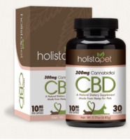 HolistaPet Capsules 300mg CBD 30 ct, 10mg each image