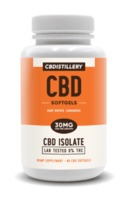  CBD Isolate Capsule Cbdistillery softgel image