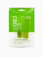 CBD Living Lozenges Bag Green Apple 100mg image