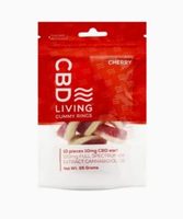 CBD Living Gummy Rings Bag Cherry 100mg image