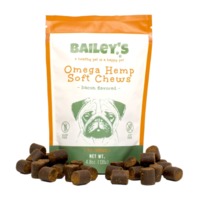 Bailey's Omega Hemp Soft Chews - Bacon Flavored- 30 Count image