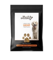  Large Dog Hemp Treats - Peanut Butter & Pumpkin image