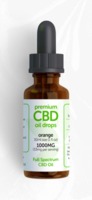 Orange CBD Oil 1000mg image