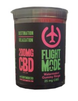 CBD Gummy Rings Watermelon (200mg) by Flight Mode image