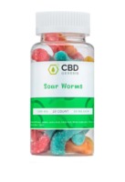 Genesis CBD Gummies Sour Worms image