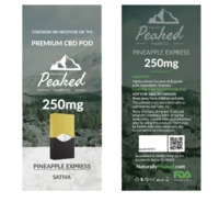 Peaked CBD Pods 250mg (1 Pack) image
