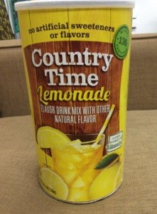 Stash Can /Country Time Lemonade image