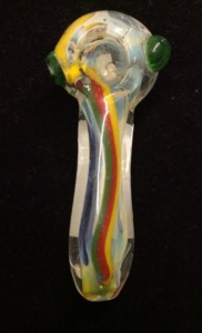 Assorted Thick Rasta Line Hand Pipe image
