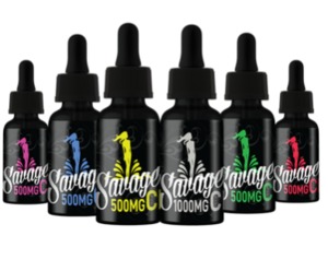 Savage CBD Hustle E Juice, 1000mg image