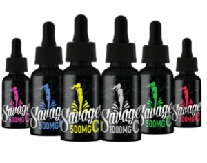 Savage CBD Hustle E Juice, 1000mg image