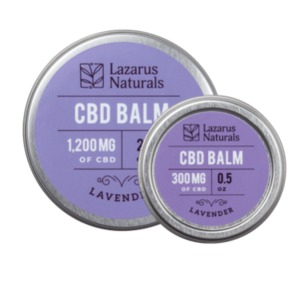 Lazarus Naturals Lavender CBD Balm, 300mg image