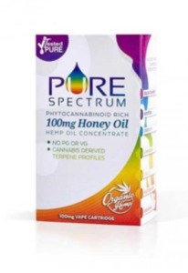 Pure Spectrum Honey 100mg (Tangerine Haze) image