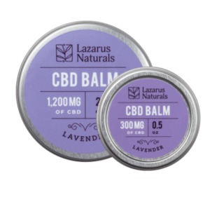 Lazarus Naturals Lavender CBD Balm, 1200mg image