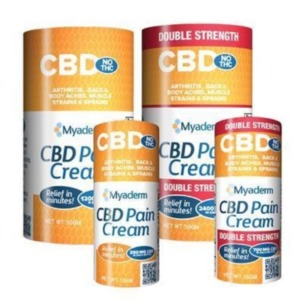 Myaderm Double Strength Pain Cream, 2,400mg CBD image