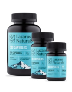 Lazarus Naturals 25mg CBD Capsules, 5000mg image