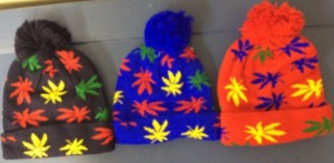 Weedleaf Rasta Beanies image