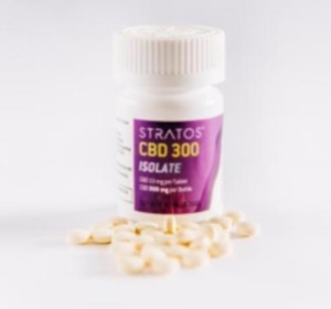 StratosCBD Isolate Tablets, 300mg image