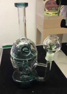 7.5' Mini Egg Style Oil Rig Teal 14mm image